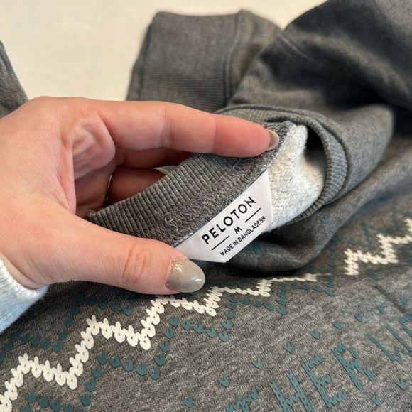 NWT PELOTON Ugly Holiday Crewneck Sweatshirt - Picture 3 of 6